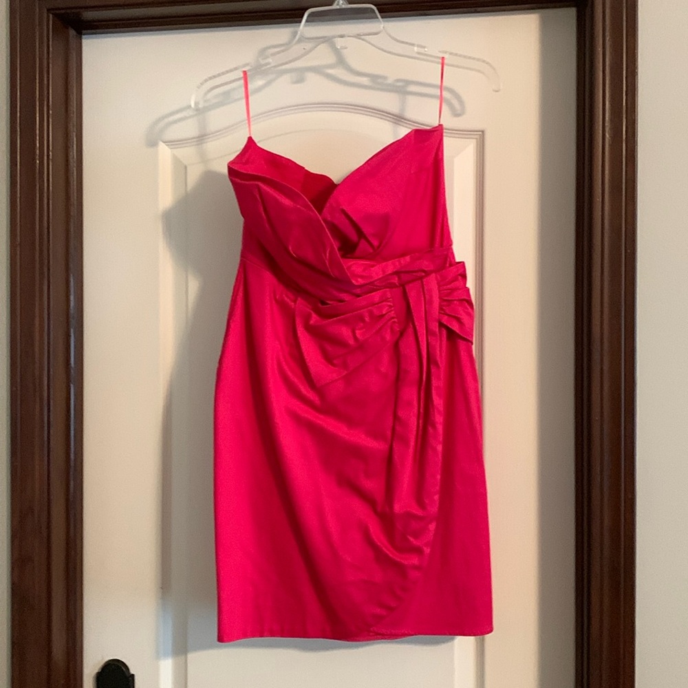 Pink bridesmaid dress